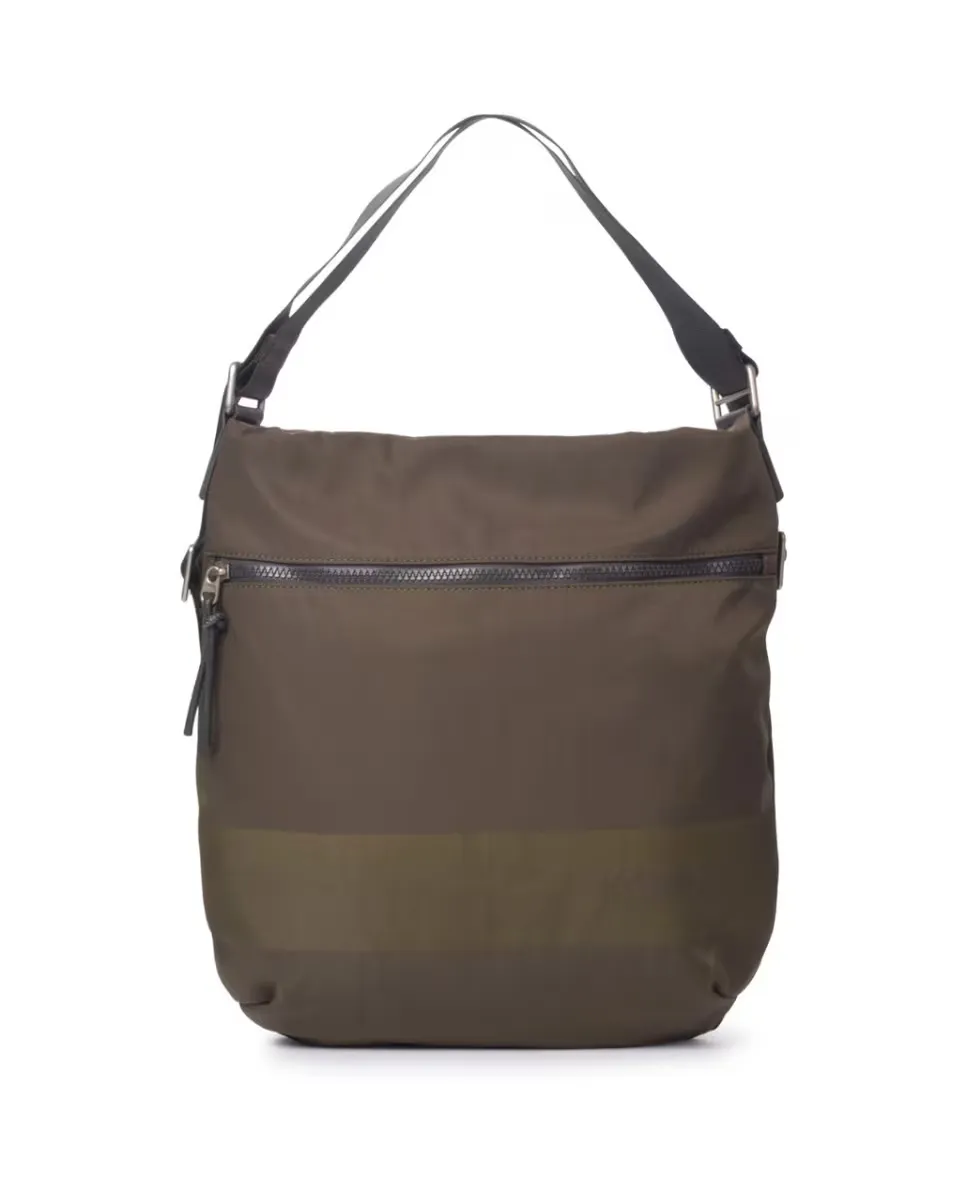 Широкая сумка-рюкзак цвета хаки на плечо Kcb, цвет Kaki
Широкая сумка-рюкзак цвета хаки на плечо Kcb, цвет Kaki