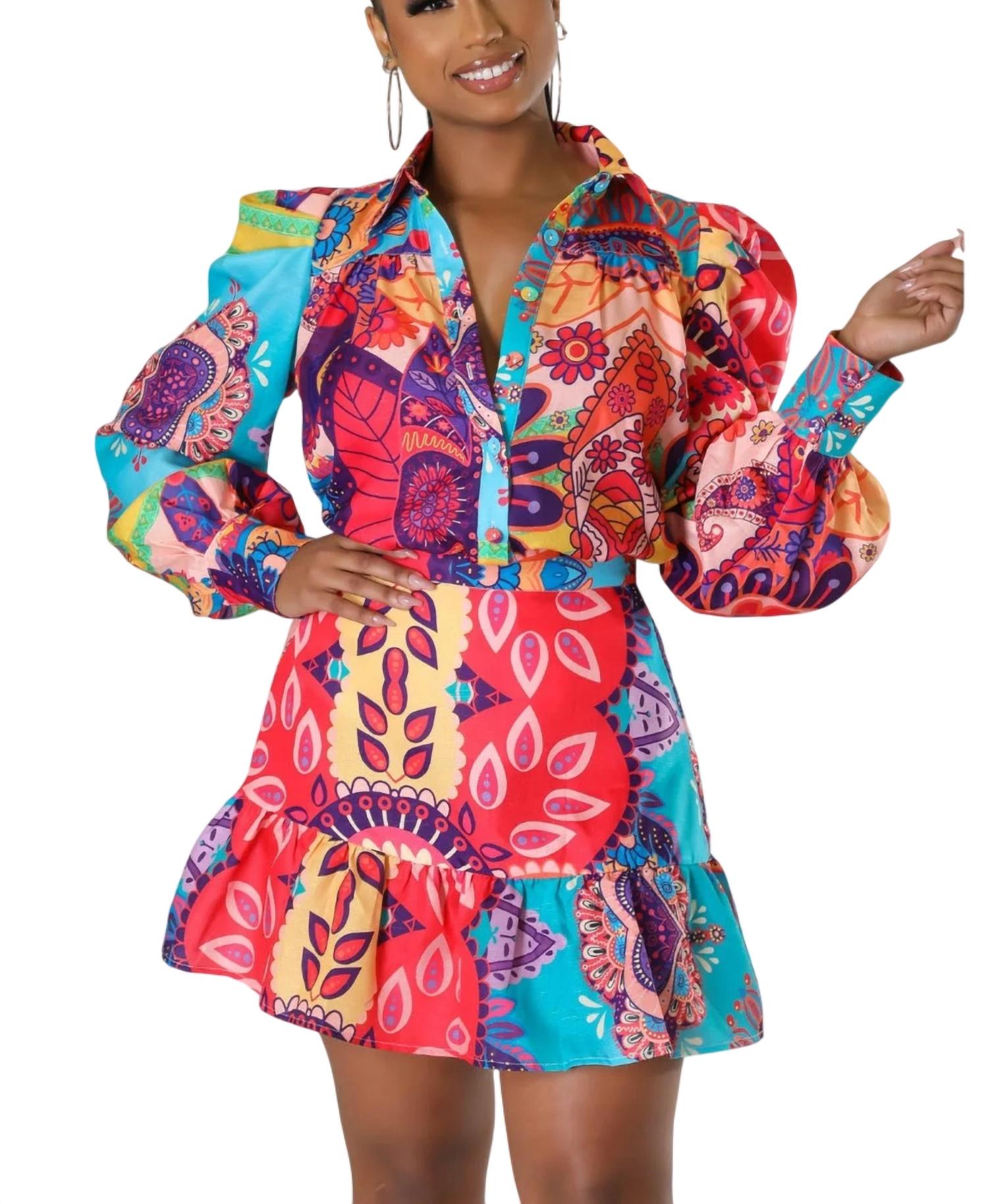 Комплект из двух юбок в цвете Multi Giti Wholesale 
Комплект из двух юбок в цвете Multi Giti Wholesale