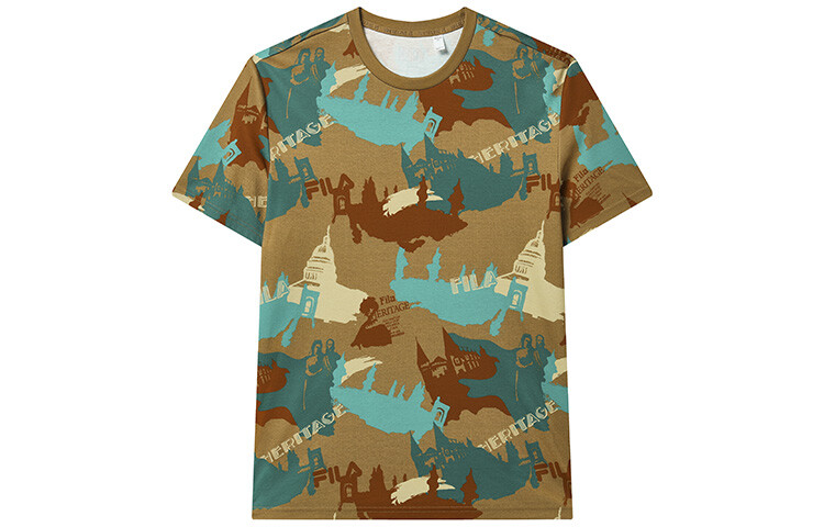 ФИЛА Мужская футболка FILA, цвет Allover Print 
ФИЛА Мужская футболка FILA, цвет Allover Print