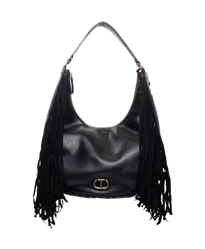 Черная сумочка с элегантным дизайном. Twinset, черный
Черная сумочка с элегантным дизайном. Twinset, черный