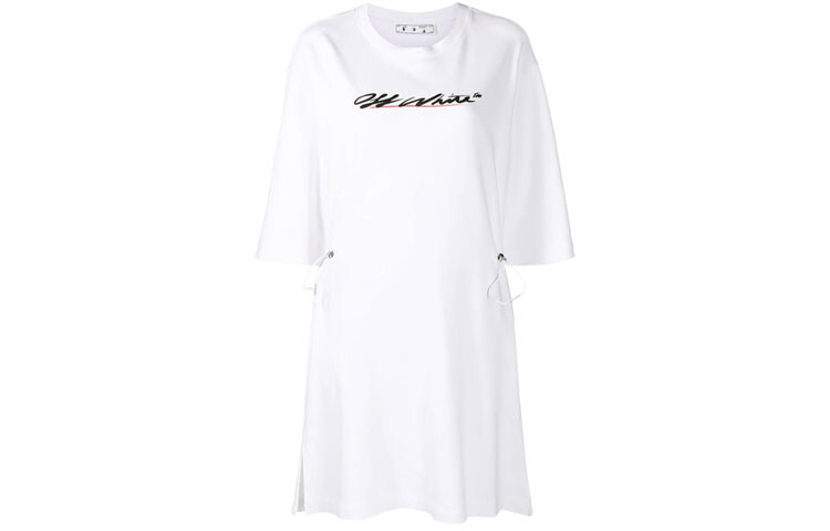 SS21 Платье с длинными рукавами женское белое Off-White
SS21 Платье с длинными рукавами женское белое Off-White