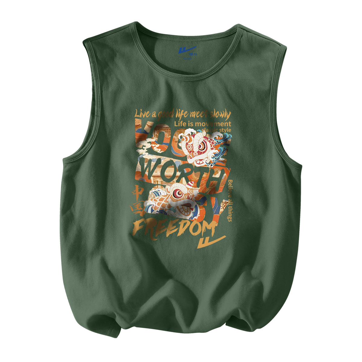 Мужская майка Tank Tops WARRIOR, серо-зеленый
Мужская майка Tank Tops WARRIOR, серо-зеленый