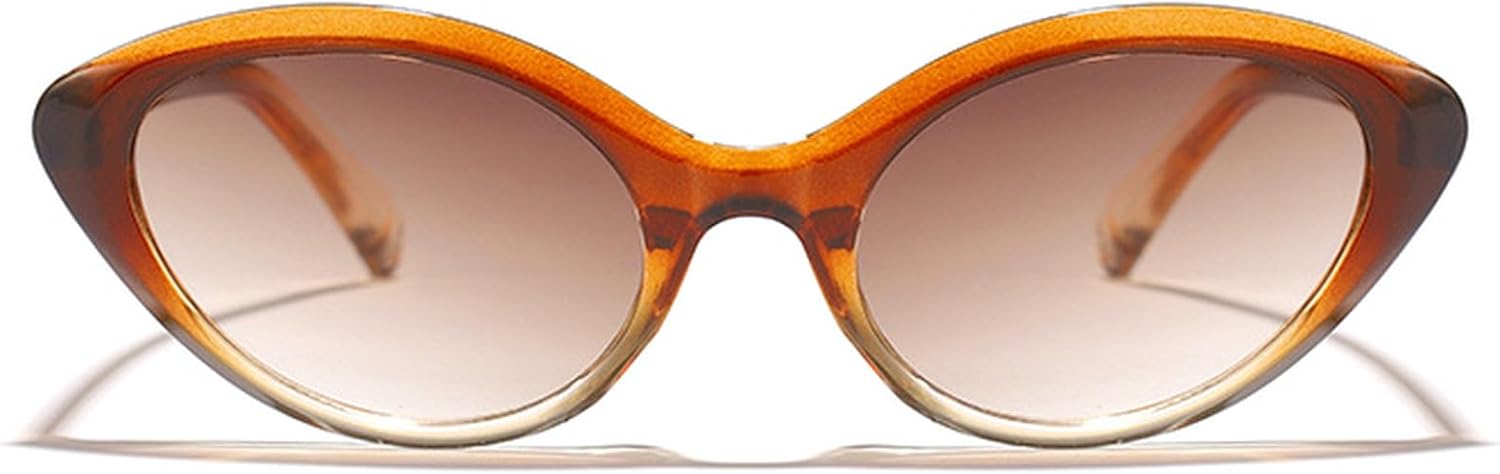 Винтажные женские солнцезащитные очки «кошачий глаз», винтажные солнцезащитные очки в маленькой оправе для мужчин, роскошные очки для путешествий на открытом воздухе, защита от ультрафиолета UV400 mincl, Brown
Винтажные женские солнцезащитные очки «кошачий глаз», винтажные солнцезащитные очки в маленькой оправе для мужчин, роскошные очки для путешествий на открытом воздухе, защита от ультрафиолета UV400 mincl, Brown