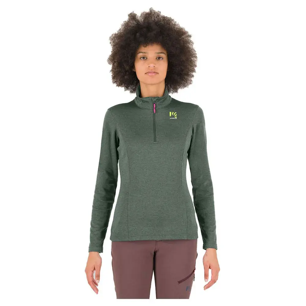 Флис Karpos Pizzocco half zip, зеленый
Флис Karpos Pizzocco half zip, зеленый