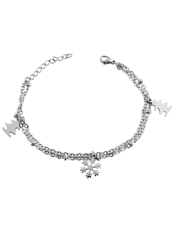 Adeliás Женский браслет из нержавеющей стали, 17 см, серебристый
Adeliás Женский браслет из нержавеющей стали, 17 см, серебристый