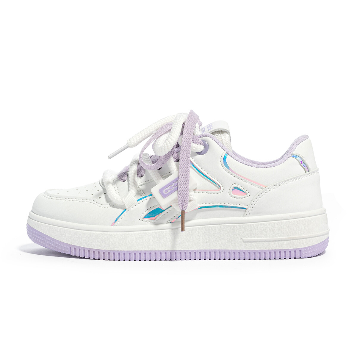 Кеды, скейтборд обувь женская низкая Humanism 1986, цвет White Gray 
Кеды, скейтборд обувь женская низкая Humanism 1986, цвет White Gray