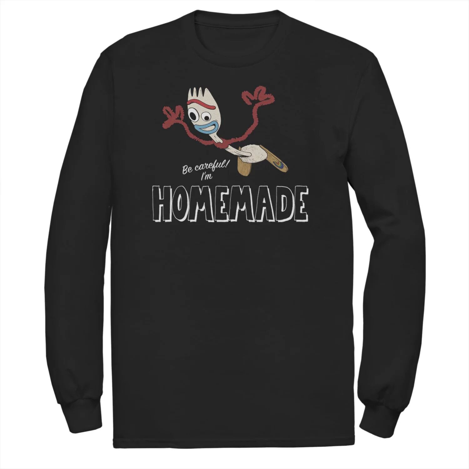 Мужская футболка с длинными рукавами «История игрушек 4» Forky «Будь осторожен, я домашняя» Disney / Pixar
Мужская футболка с длинными рукавами «История игрушек 4» Forky «Будь осторожен, я домашняя» Disney / Pixar