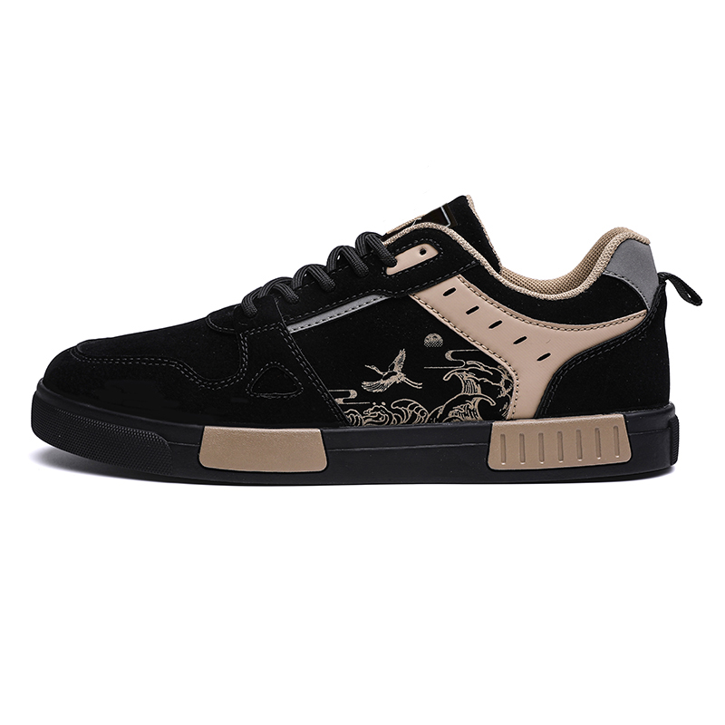 Нескользящие износостойкие низкие повседневные туфли для мужчин NANJIREN, Black Beige
Нескользящие износостойкие низкие повседневные туфли для мужчин NANJIREN, Black Beige