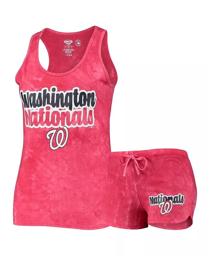Женский комплект из майки и шорт Red Washington Nationals Billboard Racerback Concepts Sport, красный
Женский комплект из майки и шорт Red Washington Nationals Billboard Racerback Concepts Sport, красный