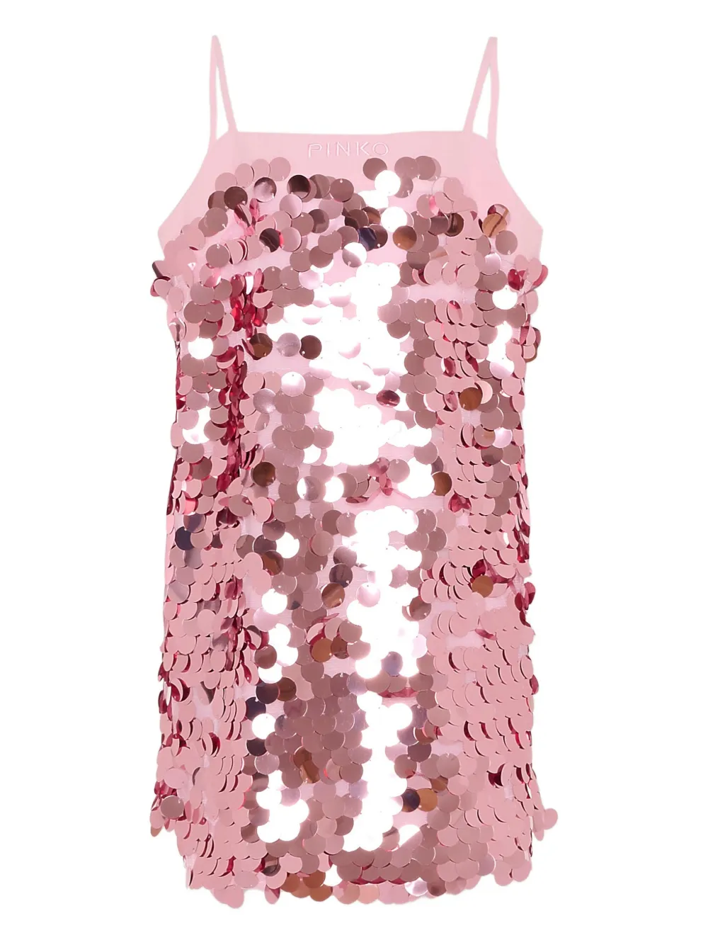 Платье с пайетками Pinko Kids, розовый
Платье с пайетками Pinko Kids, розовый