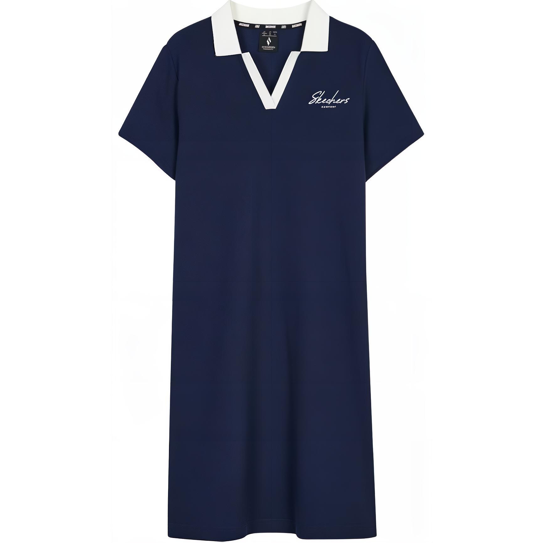 Женское платье с коротким рукавом Skechers, синий
Женское платье с коротким рукавом Skechers, синий
