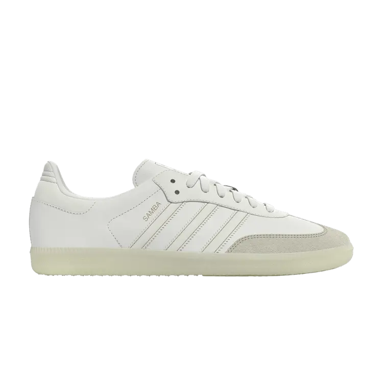 Кроссовки adidas Samba OG 'White Warm Vanilla', белый 
Кроссовки adidas Samba OG 'White Warm Vanilla', белый