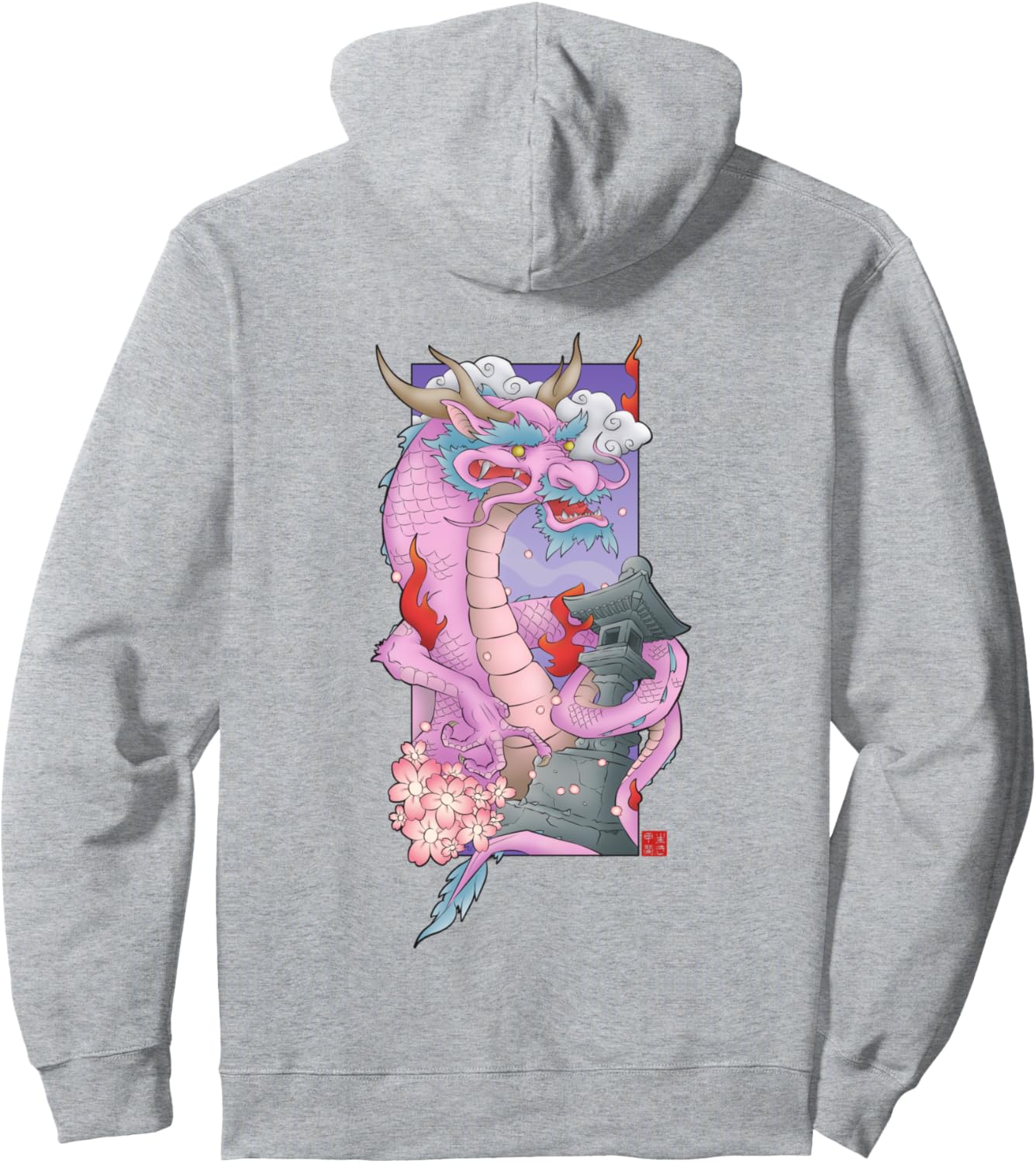 Худи с изображением японского розового дракона, серая, размер S Dragon'S Gift
Худи с изображением японского розового дракона, серая, размер S Dragon'S Gift