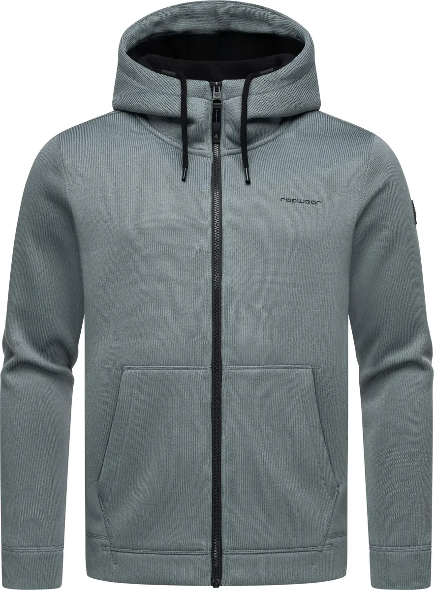 Кардиган с капюшоном Ragwear "Fabian", мужская базовая куртка рельефной вязки с капюшоном, серый
Кардиган с капюшоном Ragwear "Fabian", мужская базовая куртка рельефной вязки с капюшоном, серый