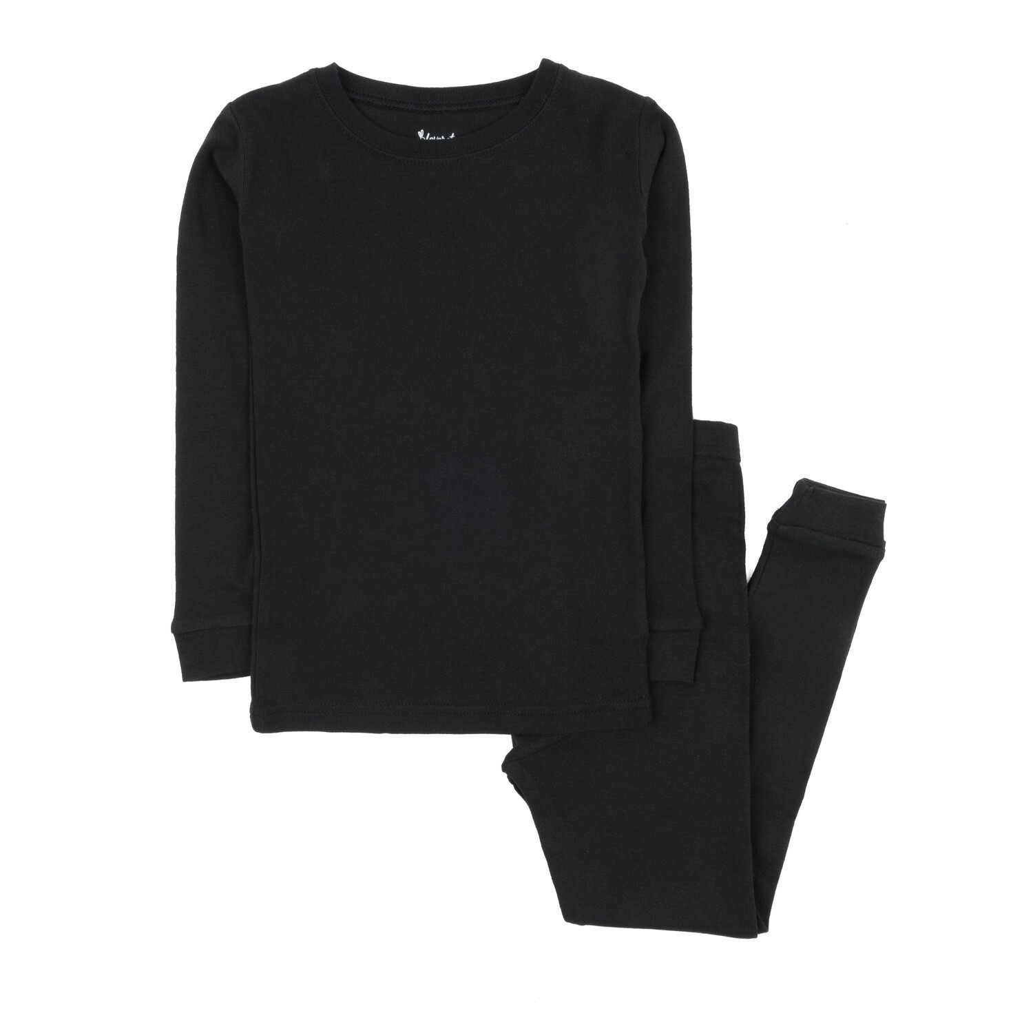 Детские двухкусочные хлопковые пижамы нейтрального сплошного цвета Leveret, черный
Детские двухкусочные хлопковые пижамы нейтрального сплошного цвета Leveret, черный