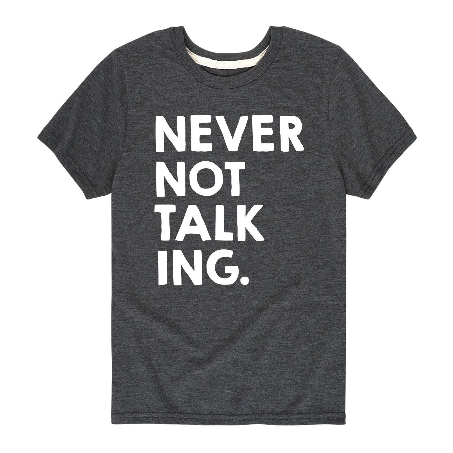Футболка Never Not Talking для мальчиков 8–20 лет Licensed Character, серый
Футболка Never Not Talking для мальчиков 8–20 лет Licensed Character, серый