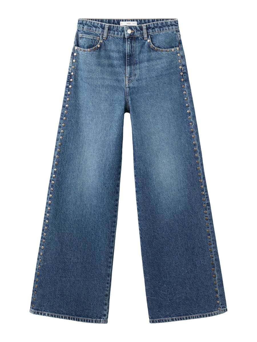 Джинсы с широкими штанинами MANGO STUDS, Blue denim
Джинсы с широкими штанинами MANGO STUDS, Blue denim