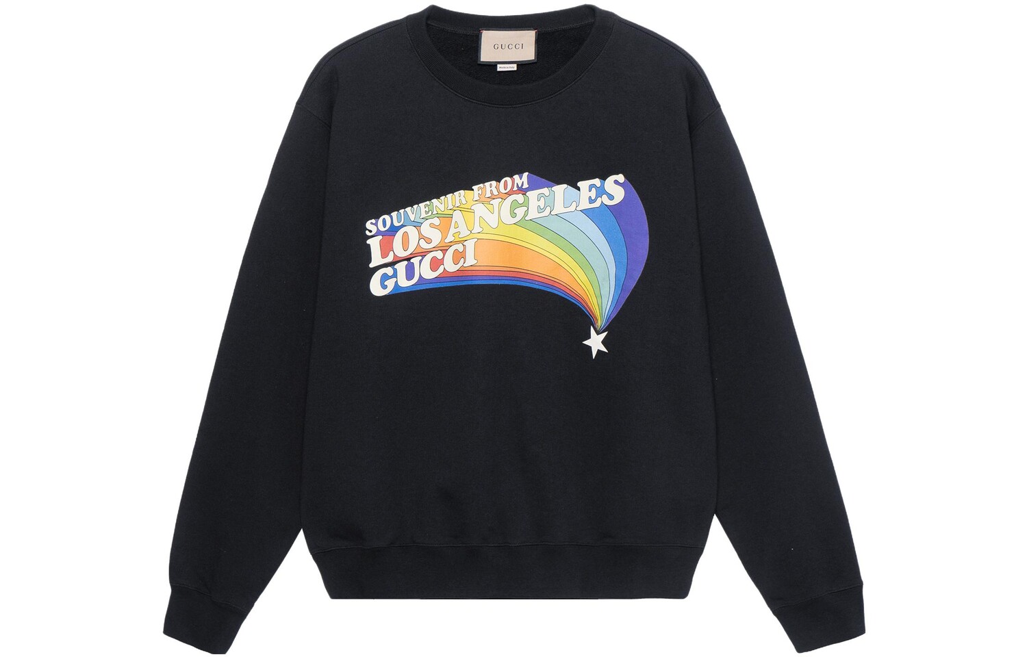 Толстовка мужская Gucci Souvenir From Los Angeles, черный
Толстовка мужская Gucci Souvenir From Los Angeles, черный