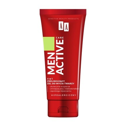 AA Men Active Care Очищающее средство для лица 3 в 1 150 мл
AA Men Active Care Очищающее средство для лица 3 в 1 150 мл