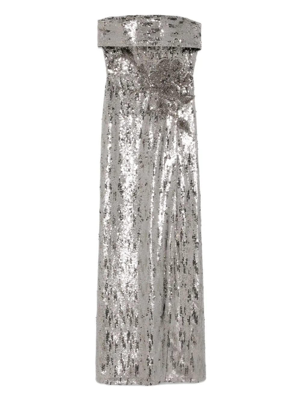 Платье макси с пайетками Elie Saab, серебяный
Платье макси с пайетками Elie Saab, серебяный