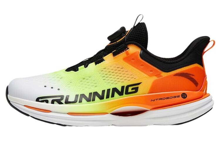 Кроссовки мужские низкие белые/желтые/оранжевые Anta 
Кроссовки мужские низкие белые/желтые/оранжевые Anta