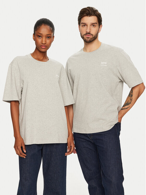 Футболка стандартного кроя Ami Paris, серый
Футболка стандартного кроя Ami Paris, серый