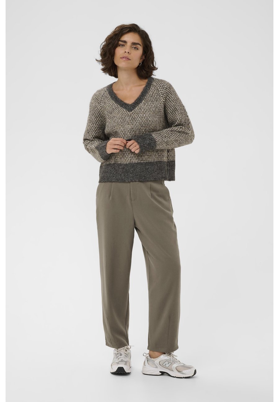 Брюки Kaffe KAMERLE CROPPED, Morel/Dark Brown
Брюки Kaffe KAMERLE CROPPED, Morel/Dark Brown