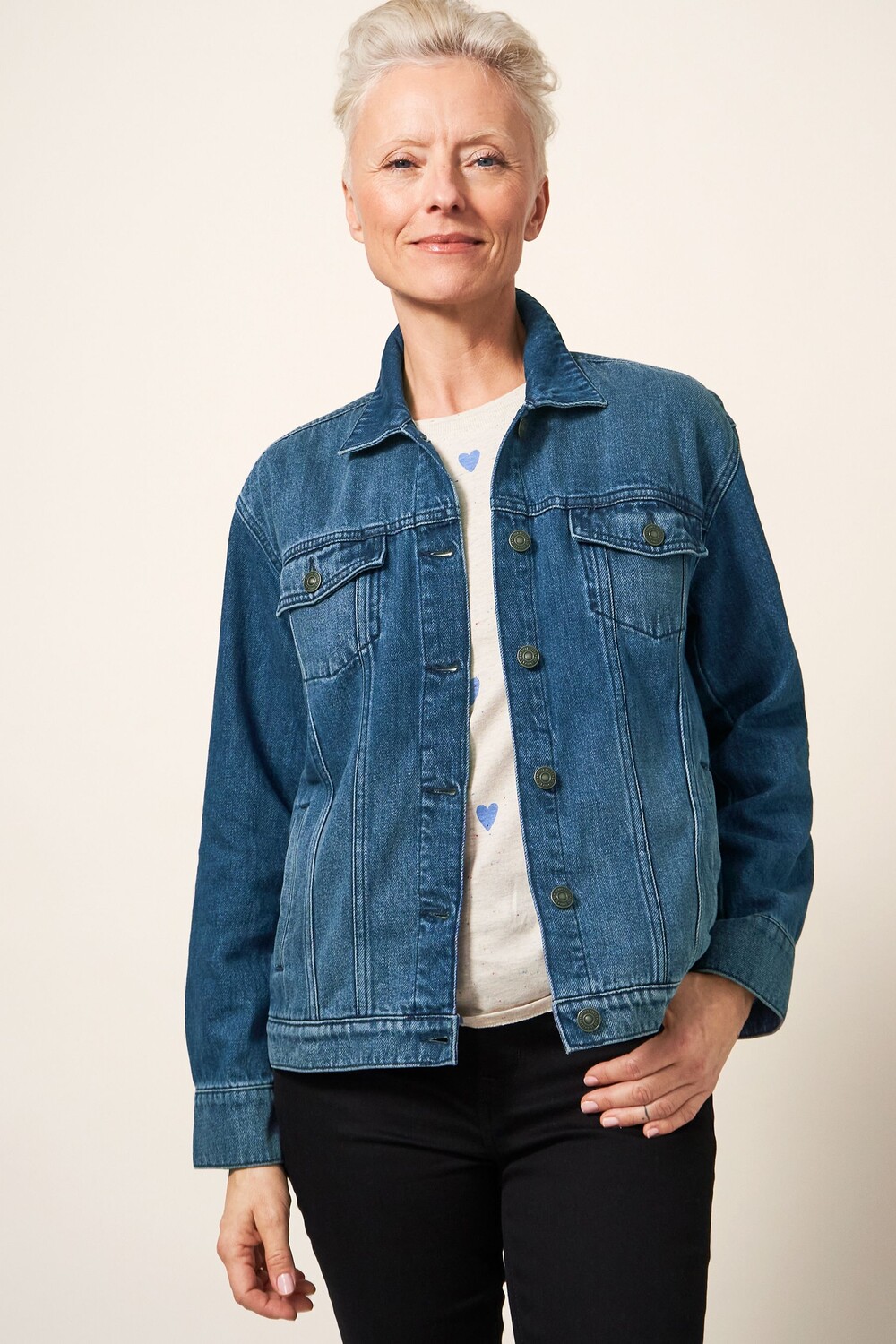 Синяя джинсовая куртка Dayton White Stuff, синий
Синяя джинсовая куртка Dayton White Stuff, синий