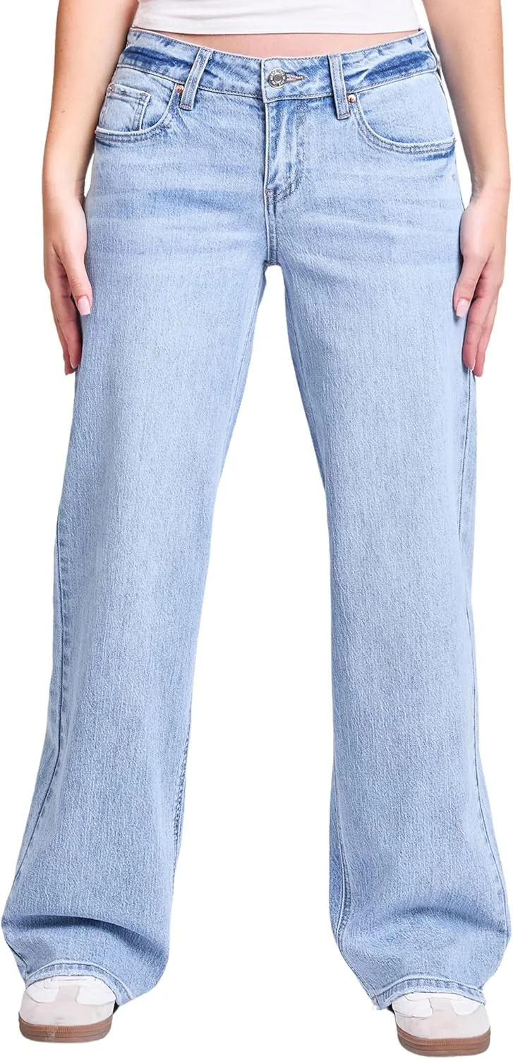 YMI Women's Brittany Low Rise Wide Leg Jeans P025299
YMI Women's Brittany Low Rise Wide Leg Jeans P025299