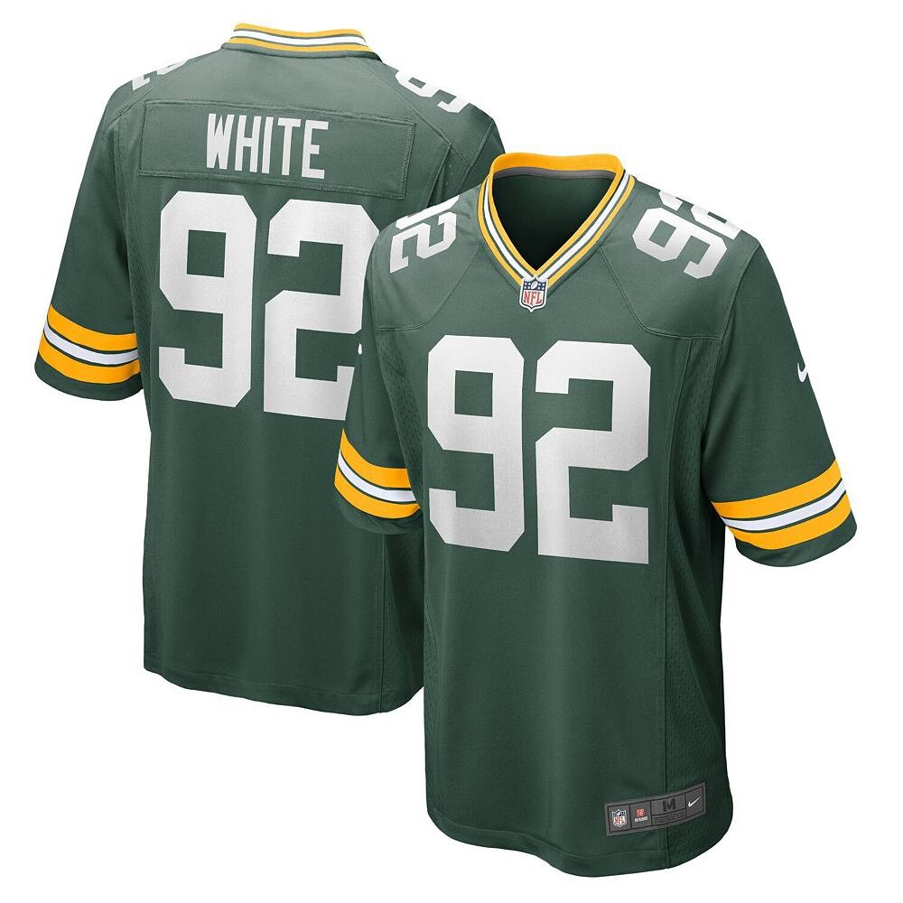 Мужское джерси Nike Reggie белое зеленое Green Bay Packers Retired Player Game, цвет Pkr Green
Мужское джерси Nike Reggie белое зеленое Green Bay Packers Retired Player Game, цвет Pkr Green