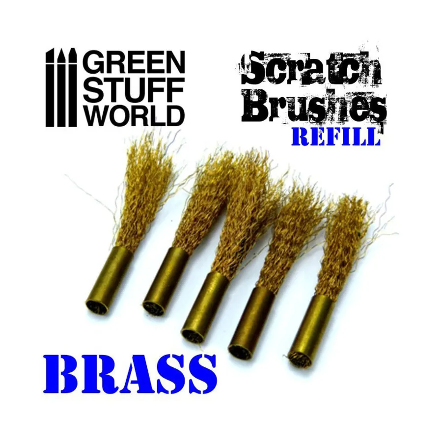 Сменный блок для набора кистей для царапин - латунь, Tools - Working Tools (Green Stuff World)
Сменный блок для набора кистей для царапин - латунь, Tools - Working Tools (Green Stuff World)