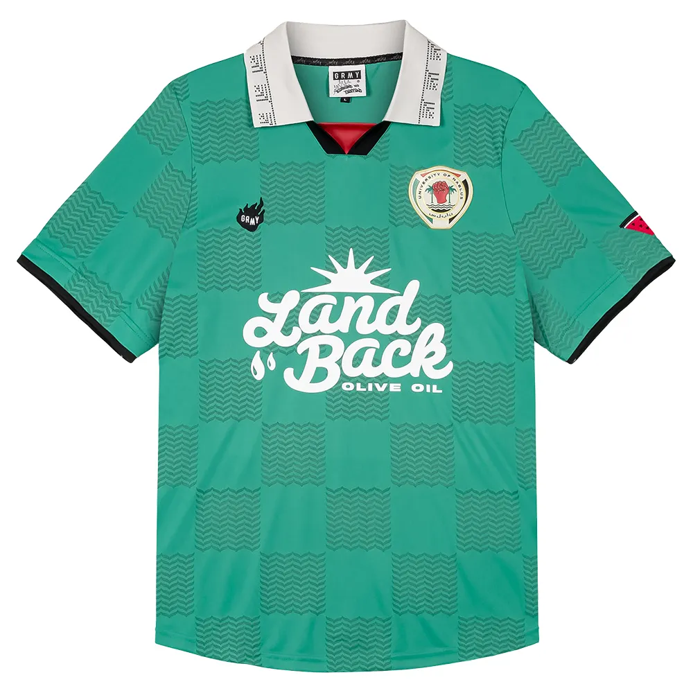 Футболка с коротким рукавом Grimey Nablus Land Back Soccer, зеленый
Футболка с коротким рукавом Grimey Nablus Land Back Soccer, зеленый