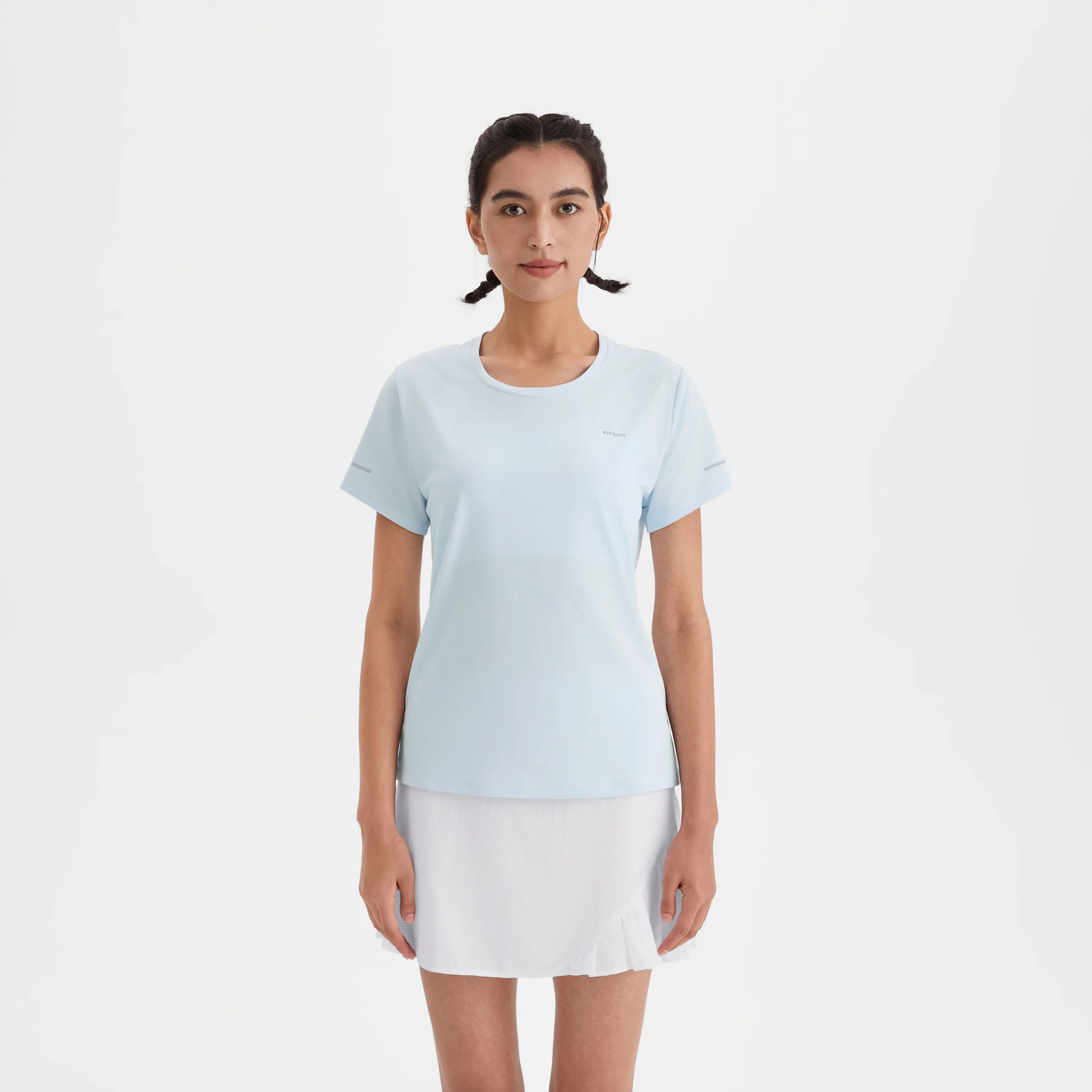 Женская беговая футболка Kiprun 500 серия дышащая и сухая
Женская беговая футболка Kiprun 500 серия дышащая и сухая