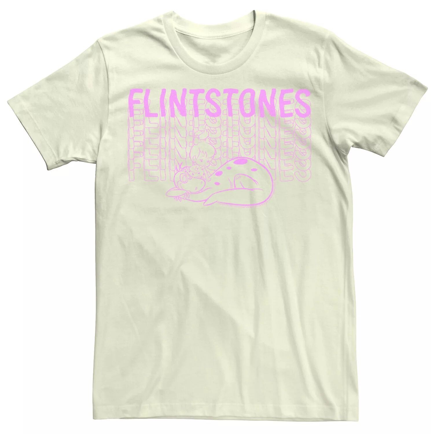 Мужская футболка The Flintstones Dino And Pebbles с волнистой надписью Licensed Character
Мужская футболка The Flintstones Dino And Pebbles с волнистой надписью Licensed Character
