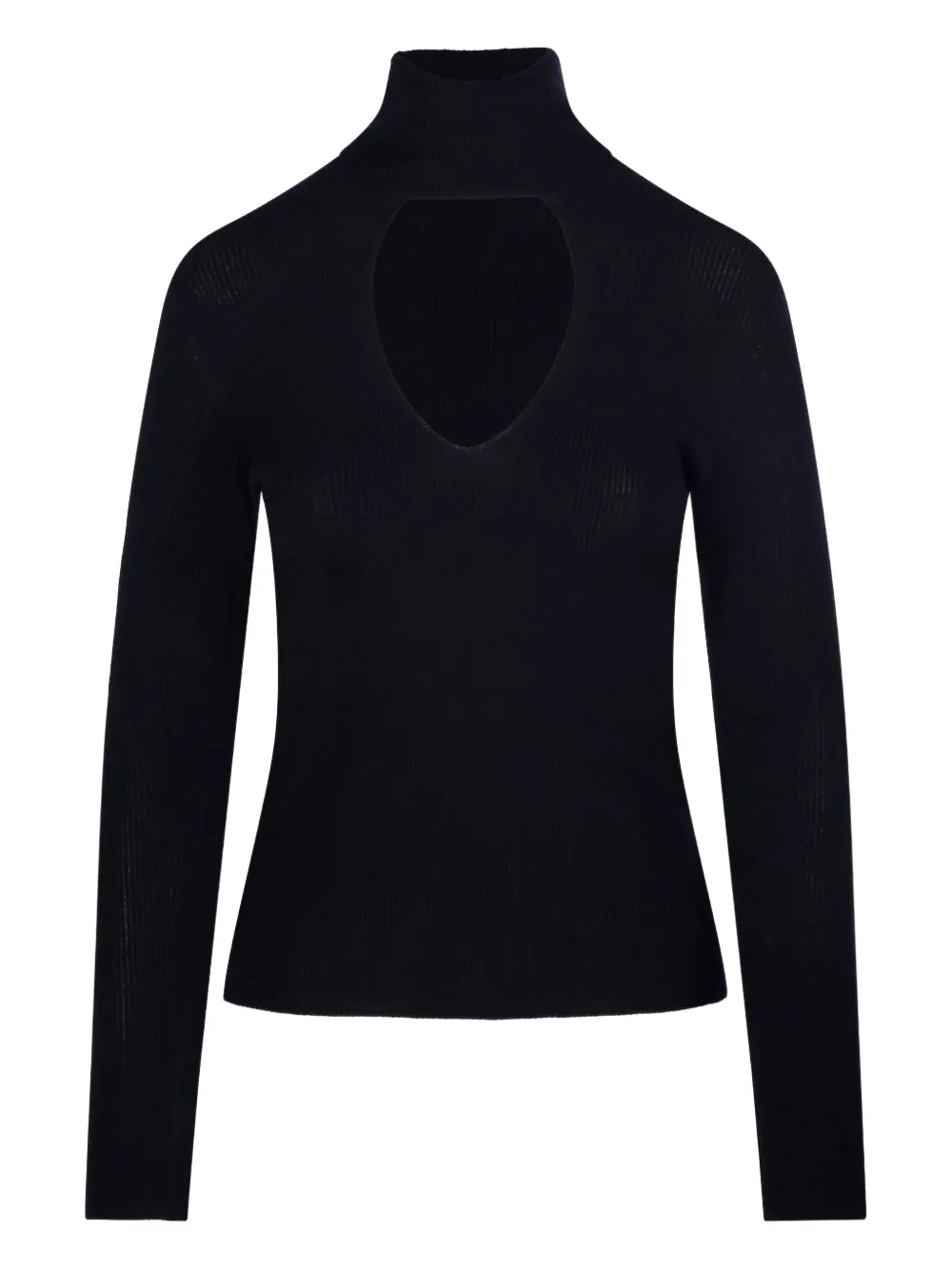 Джемпер в рубчик P.A.R.O.S.H., синий 
Джемпер в рубчик P.A.R.O.S.H., синий