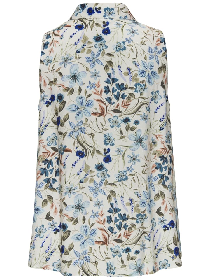 Блузка-топ с кремовым и синим принтом Buffalo
Блузка-топ с кремовым и синим принтом Buffalo