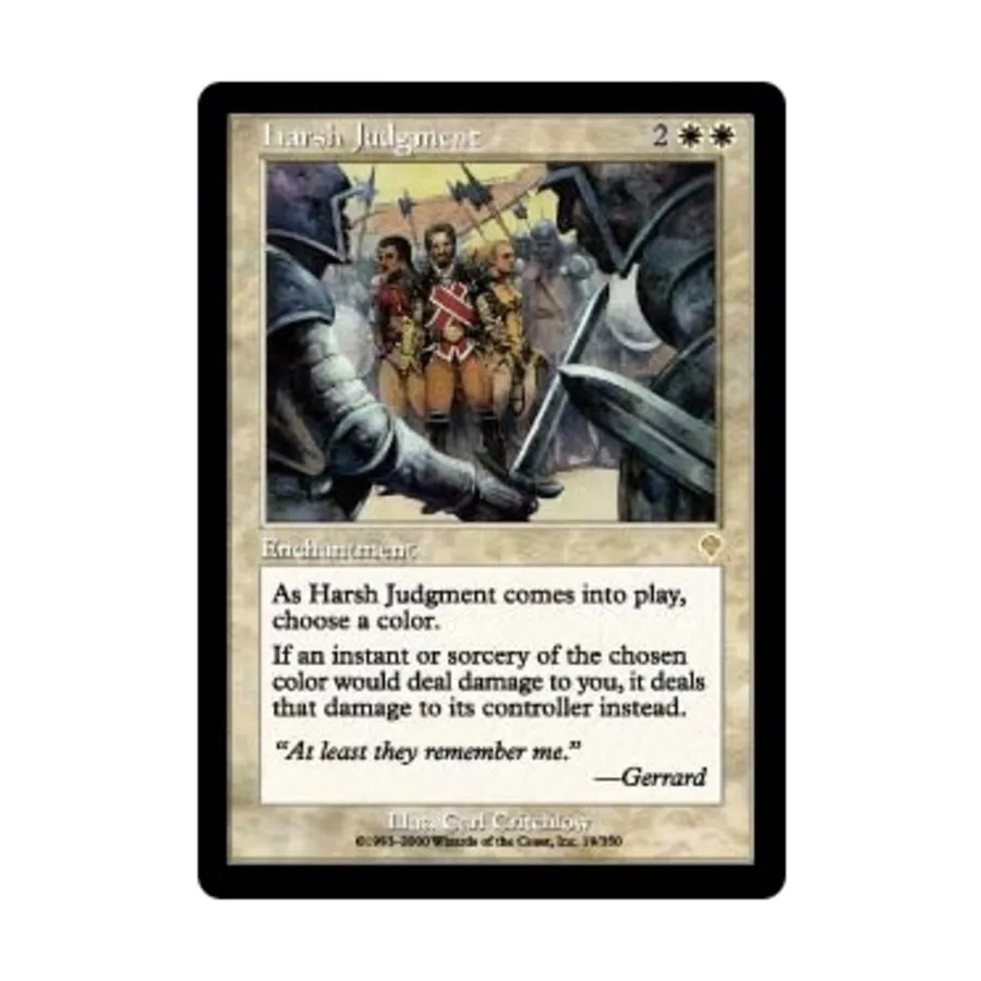 CCG Суровый приговор (клавиша R), MTG - Invasion
CCG Суровый приговор (клавиша R), MTG - Invasion