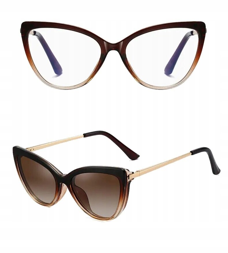 Stylion, женские компьютерные очки 2в1 Cat с солнцезащитным козырьком на клипсе
Stylion, женские компьютерные очки 2в1 Cat с солнцезащитным козырьком на клипсе