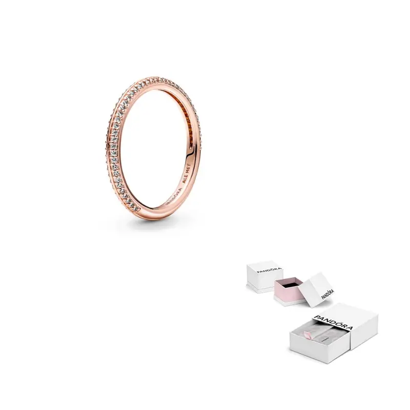 Pandora Copper-Silver Alloy Rings Women's
Pandora Copper-Silver Alloy Rings Women's