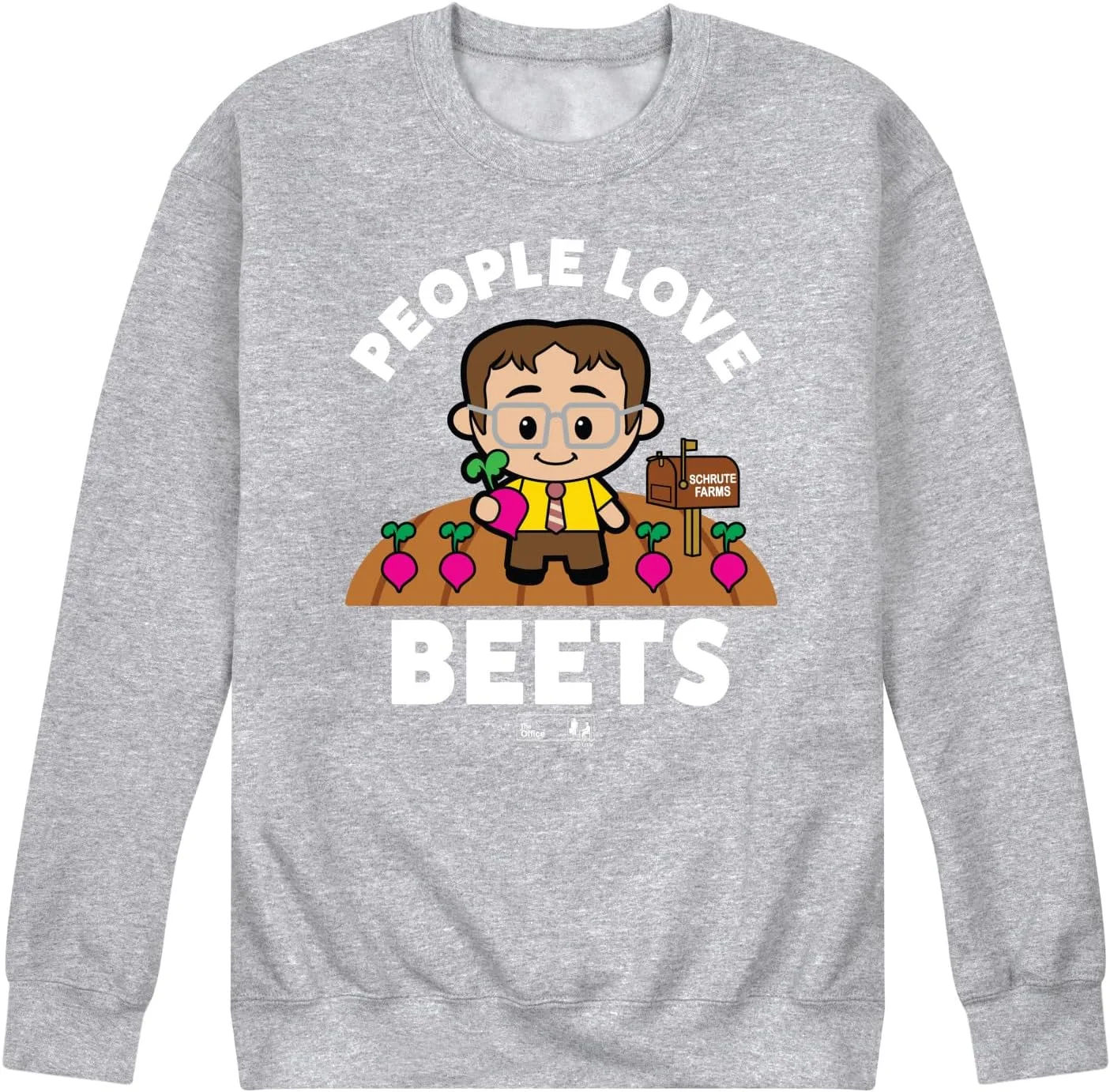 Толстовка The Office People Love Beets с круглым вырезом HYBRID APPAREL
Толстовка The Office People Love Beets с круглым вырезом HYBRID APPAREL