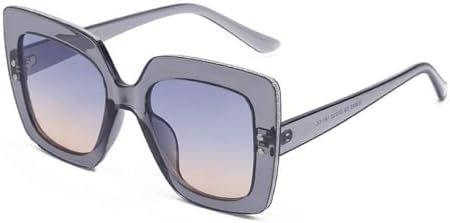 Модные квадратные солнцезащитные очки для женщин 2026 года, стильные очки «кошачий глаз», винтажные женские очки в крупной оправе с леопардовым принтом MTZJH, C5 Transparent Gray
Модные квадратные солнцезащитные очки для женщин 2026 года, стильные очки «кошачий глаз», винтажные женские очки в крупной оправе с леопардовым принтом MTZJH, C5 Transparent Gray