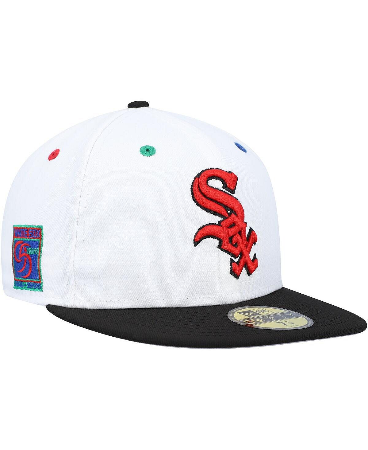 Мужская белая, черная приталенная шляпа Chicago White Sox 95th Anniversary Primary Eye 59FIFTY New Era 
Мужская белая, черная приталенная шляпа Chicago White Sox 95th Anniversary Primary Eye 59FIFTY New Era