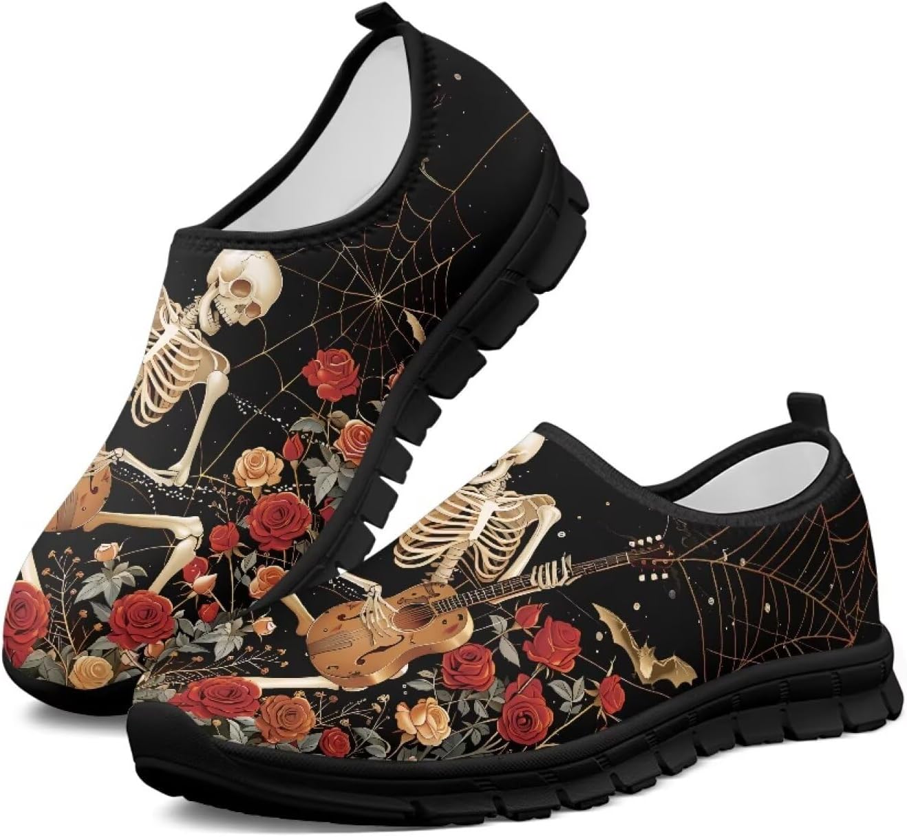 Женские слипоны Бесподкладочные кроссовки для повседневной носки Дышащие кеды для бега, походов, прогулок и путешествий Chririnla, Romantic Guitar Skeleton
Женские слипоны Бесподкладочные кроссовки для повседневной носки Дышащие кеды для бега, походов, прогулок и путешествий Chririnla, Romantic Guitar Skeleton