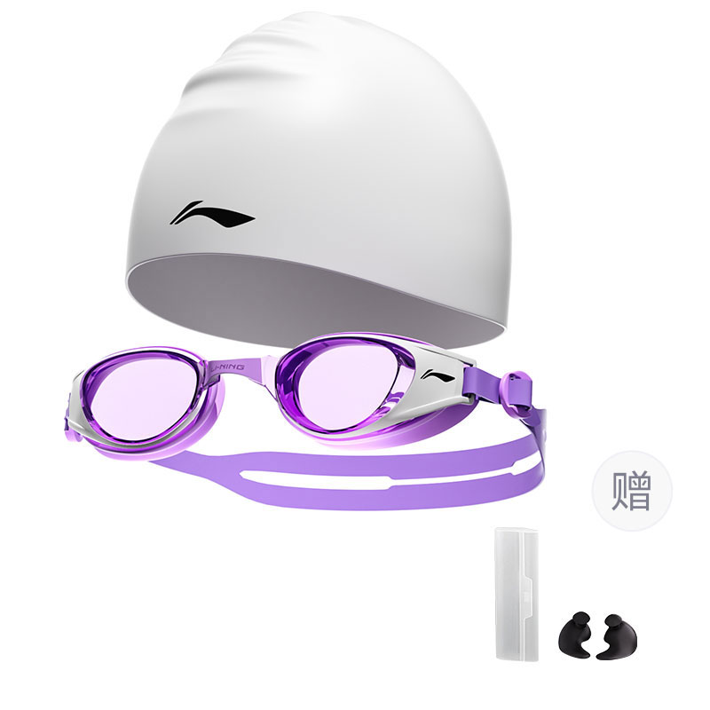 LINING Очки для плавания Plano White Purple
LINING Очки для плавания Plano White Purple