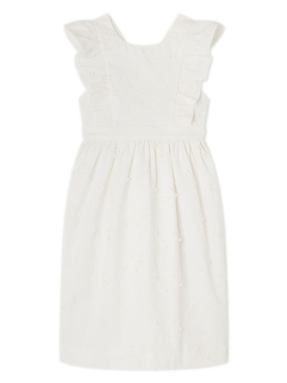 Bonpoint платье Frida с цветочной аппликацией, белый
Bonpoint платье Frida с цветочной аппликацией, белый