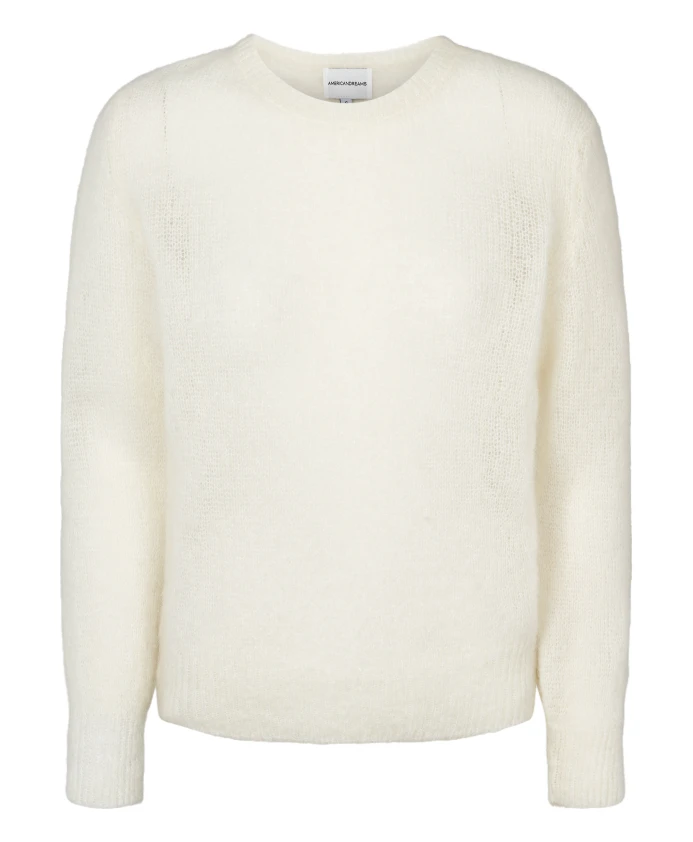 Пуловер Ulla с круглым вырезом Americandreams, белый
Пуловер Ulla с круглым вырезом Americandreams, белый