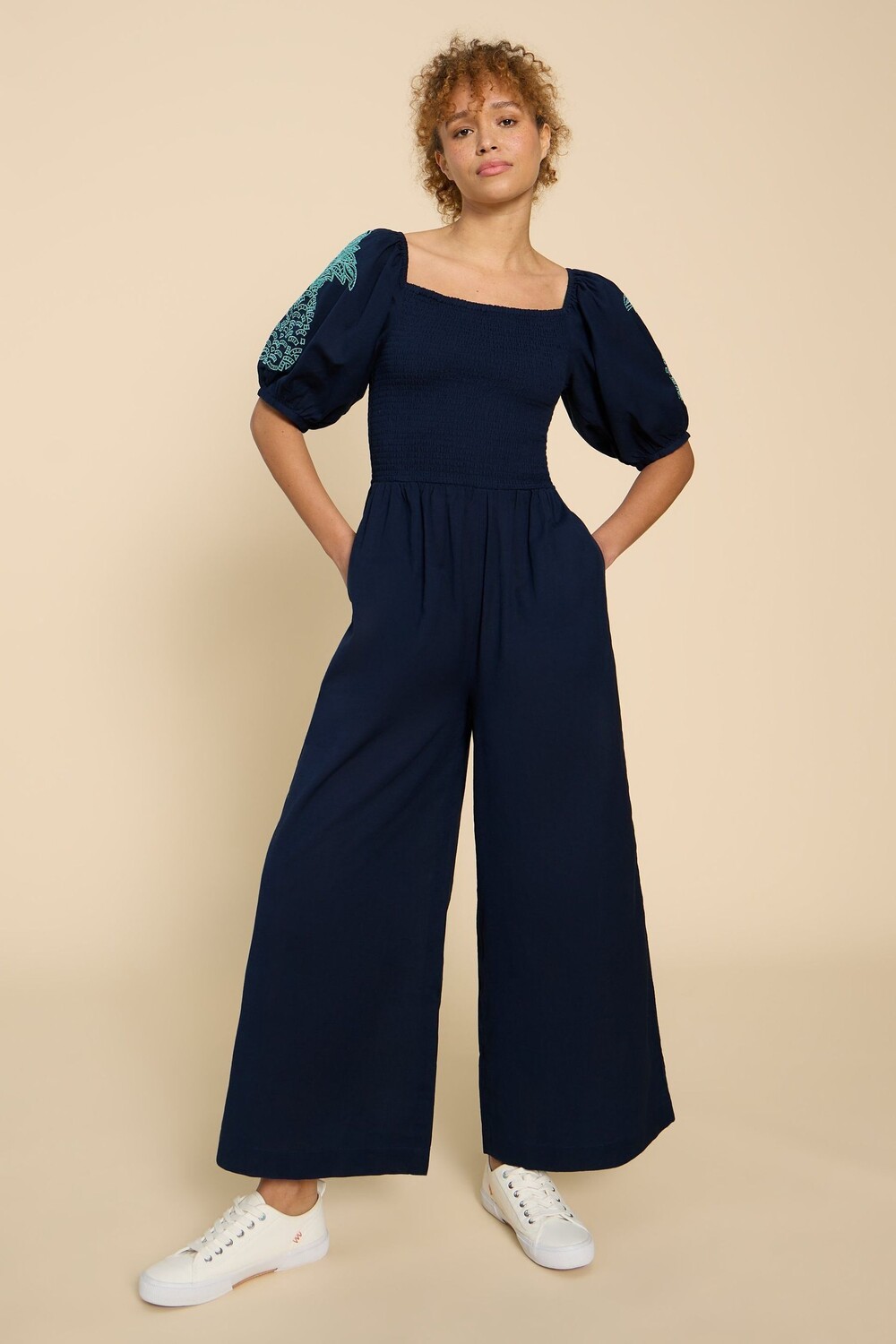 Комбинезон Reese с вышивкой White Stuff, синий
Комбинезон Reese с вышивкой White Stuff, синий