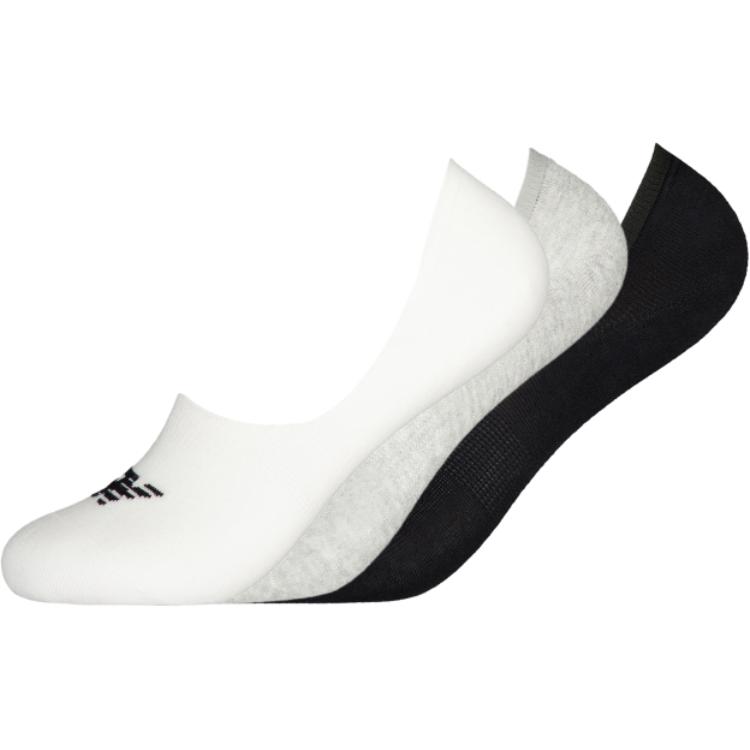 Носки унисекс набор из 3 пар New Balance, белый/серый/черный
Носки унисекс набор из 3 пар New Balance, белый/серый/черный