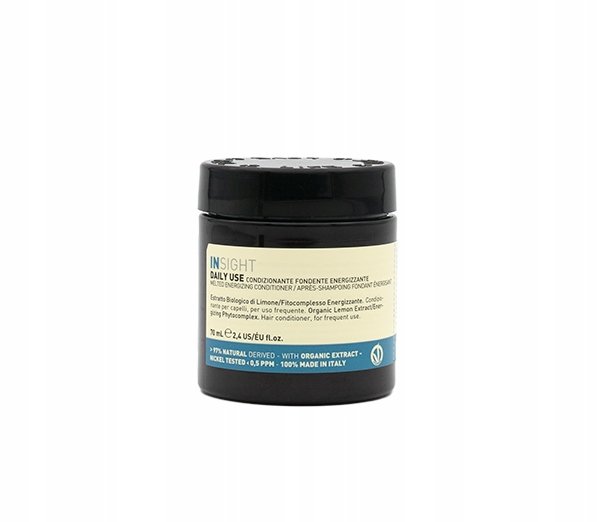 КОНЦЕНТРИРОВАННЫЙ КОНДИЦИОНЕР INSIGHT ДЛЯ ЕЖЕДНЕВНОГО ИСПОЛЬЗОВАНИЯ 70 МЛ
КОНЦЕНТРИРОВАННЫЙ КОНДИЦИОНЕР INSIGHT ДЛЯ ЕЖЕДНЕВНОГО ИСПОЛЬЗОВАНИЯ 70 МЛ