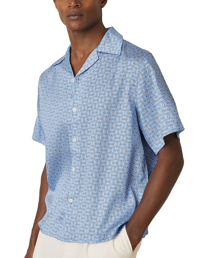 Барджелла Гео Вэйв Кэмп Рубашка REISS, синий
Барджелла Гео Вэйв Кэмп Рубашка REISS, синий